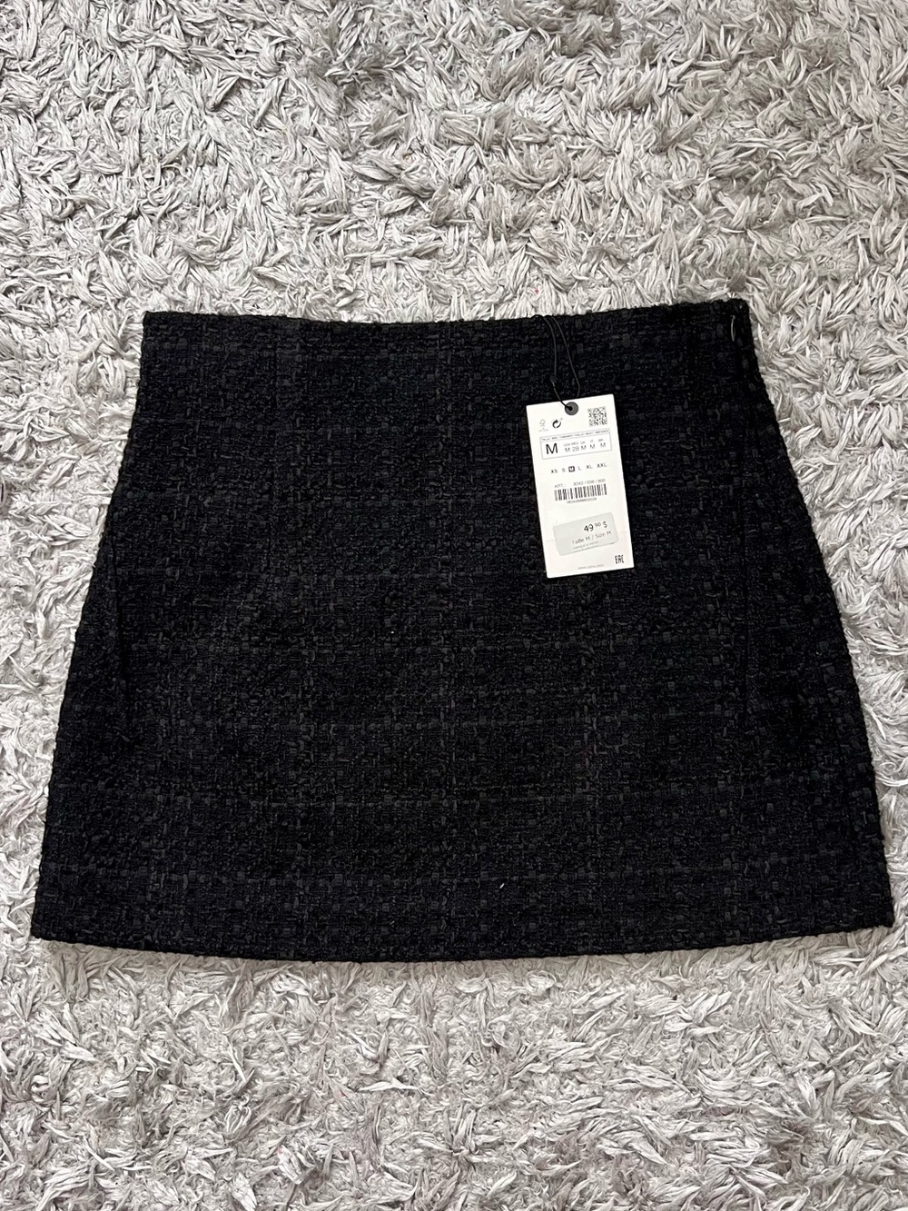 Zara Tweed Mini Skirt